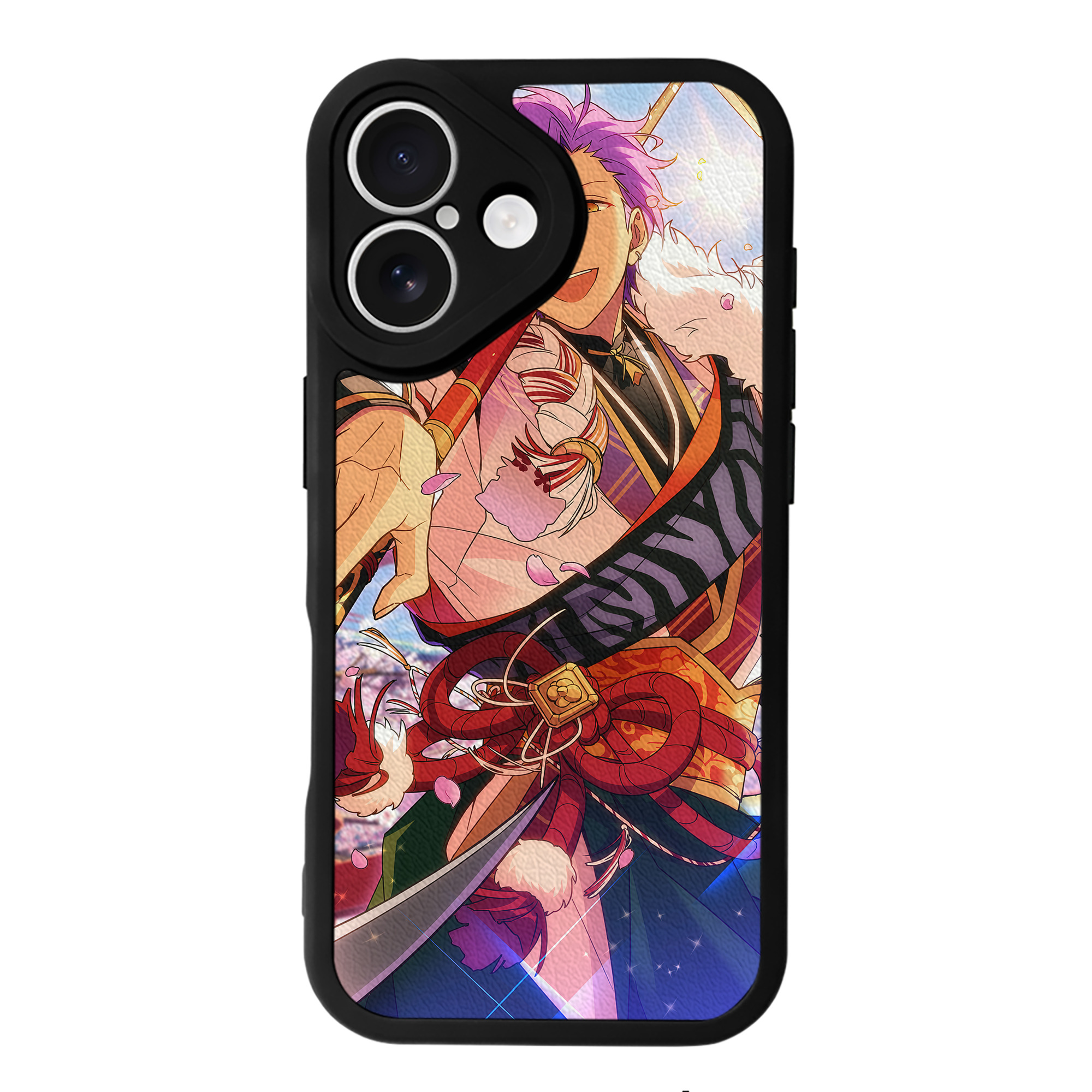 （画像用） あんさんぶるスターズ! Ensemble Stars 【iPhone 16シリーズ対応】シリコンスマホケース（レザー調） 材質：シリコン